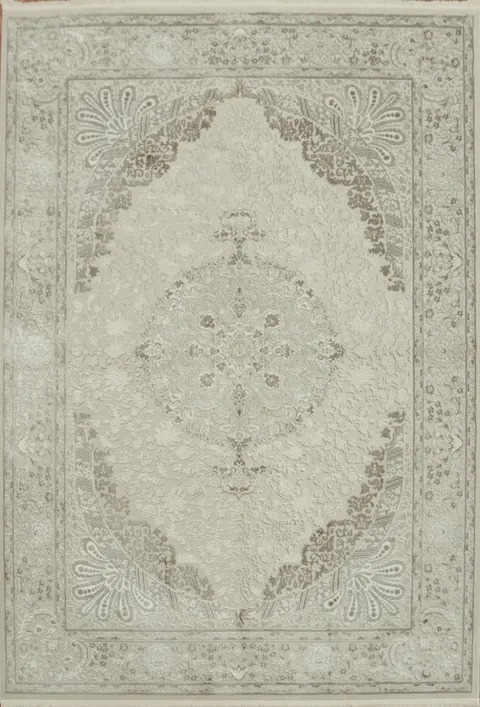 Sophisticated Living Area Rug with Intricate Pattern Design 5x8