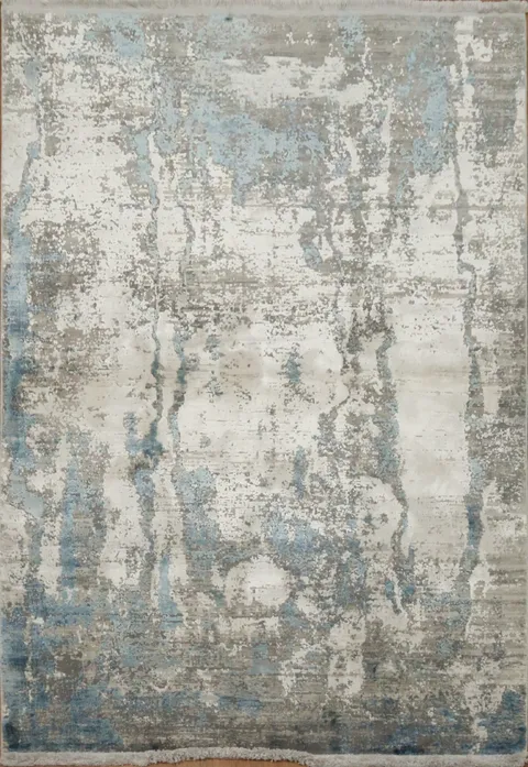 Abstract Turkish Rug 4x6