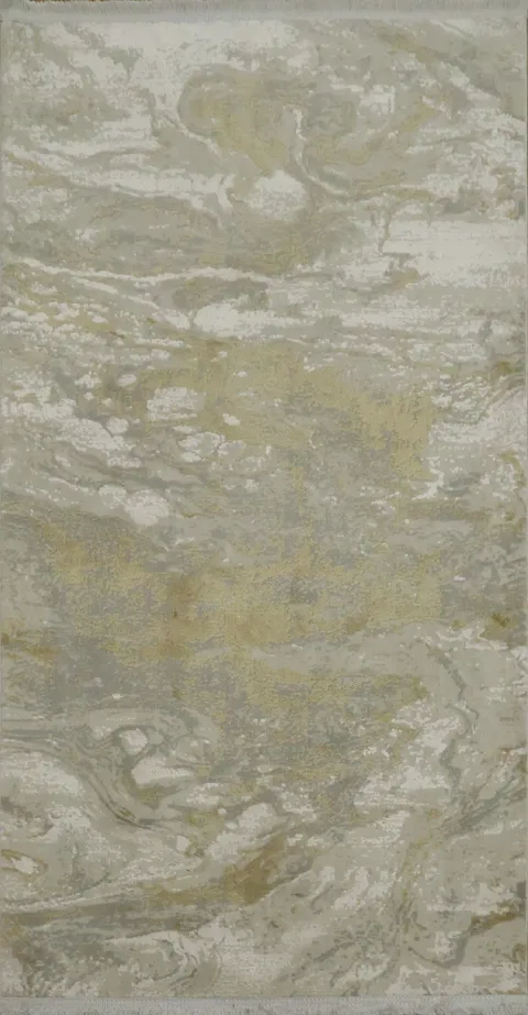 Abstract Marble Swirl Rug for Modern Interior Design 3x5