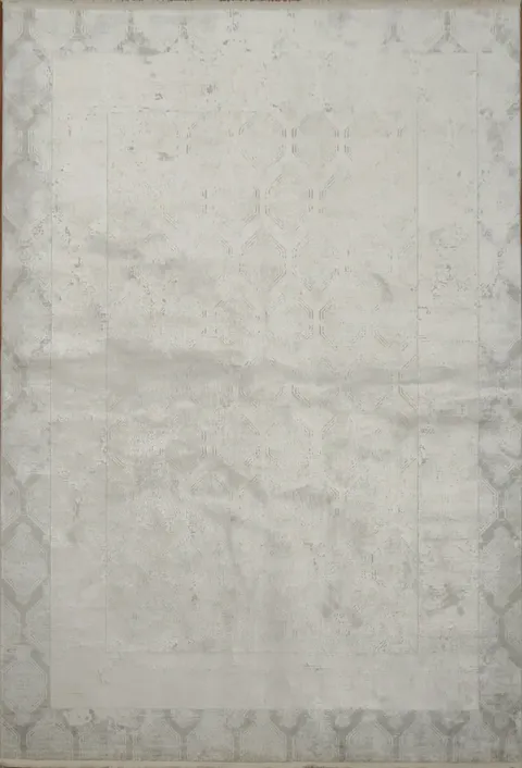 Elegant Beige Patterned Rug for Sophisticated Interior Spaces 5x8
