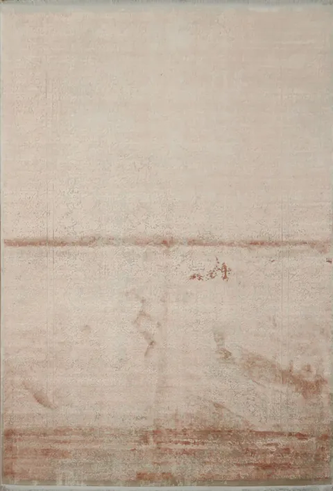 Versatile Neutral Area Rug with Subtle Artistic Design 5x8