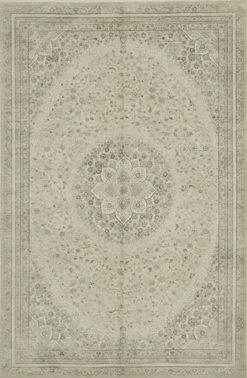 Sophisticated Neutral Toned Rug for a Soothing Atmosphere 6x10