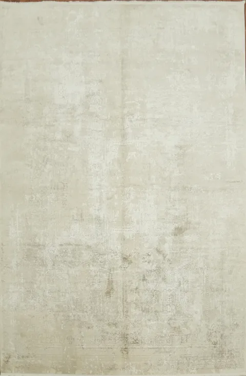 Neutral Tone Carpet Ideal for Contemporary Home Decor 6x10