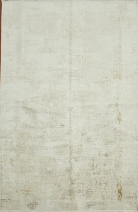 Sophisticated neutral-toned rug for modern interiors 6x10
