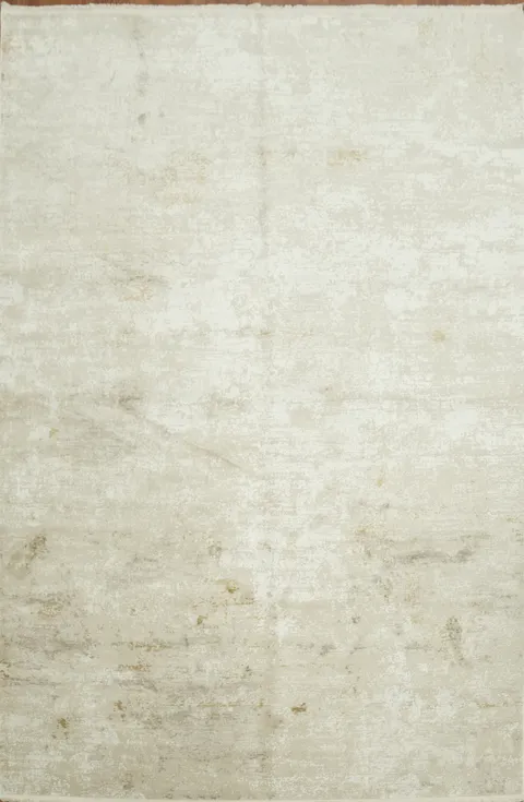 Elegant beige area rug enhances modern minimalist spaces 6x10