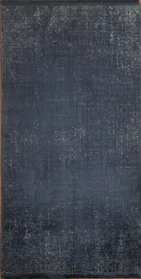 Contemporary Dark-Toned Rug Perfect for Modern Interiors 3x5