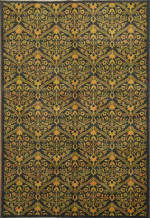 Luxurious Home Decor Rug with Exquisite Ornate Design 6x9