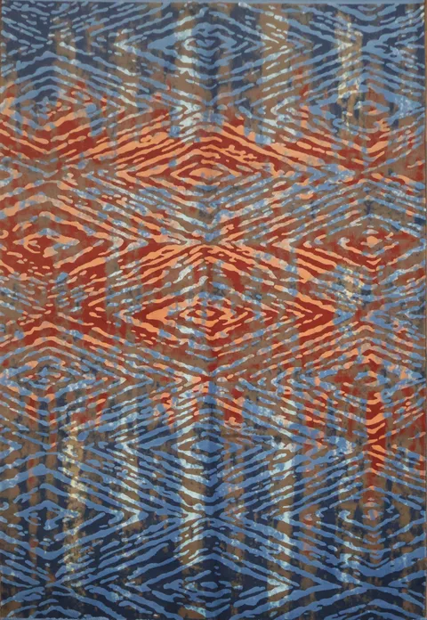Damask Turkish Area Rug 6x9