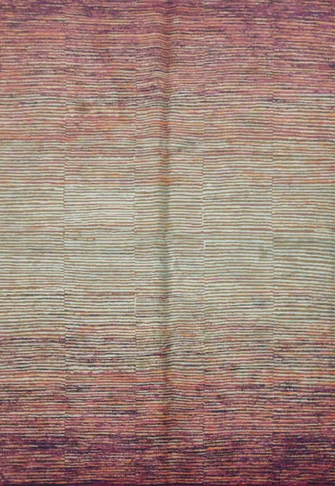 Gabbeh Design Turkish Area Rug 6x9