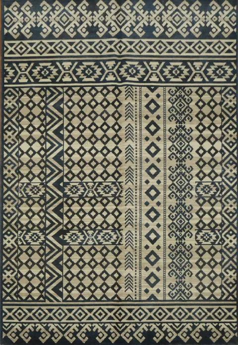 Modern Turkish Area Rug 6x9