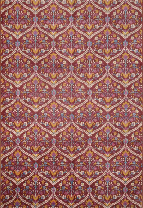 Damask Turkish Area Rug 6x9