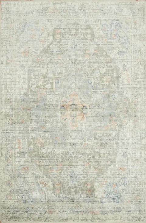 Chic Distressed Area Rug Perfect for a Cozy Home Look 5x8