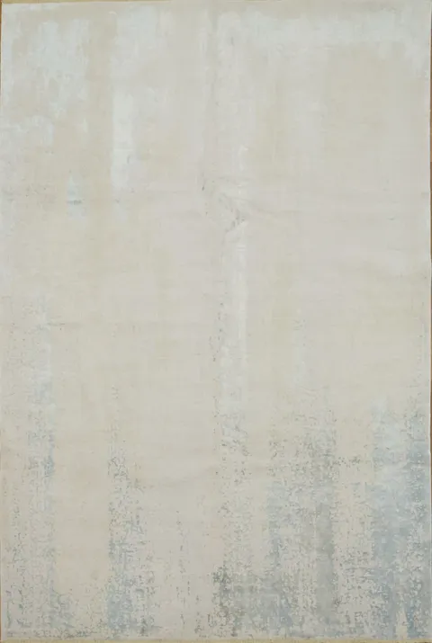 Sophisticated Modern Rug in Abstract Earthy Tones for Living Room 7x10
