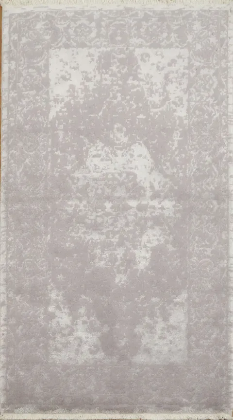 Elegant Distress Pattern Area Rug for Modern Interiors 3x5