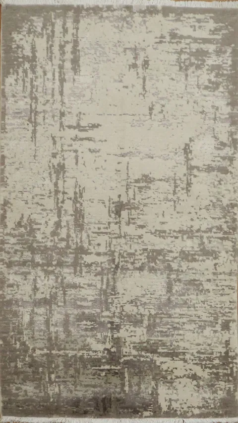 Neutral Gray Tones Rug Complements Various Interior Styles