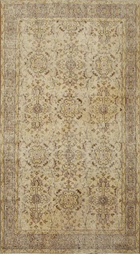 Elegant Floral Pattern Rug for Classic Living Spaces 4x7