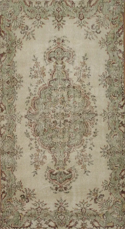 Classic Vintage Floral Rug for Elegant Living Room Decor 4x7