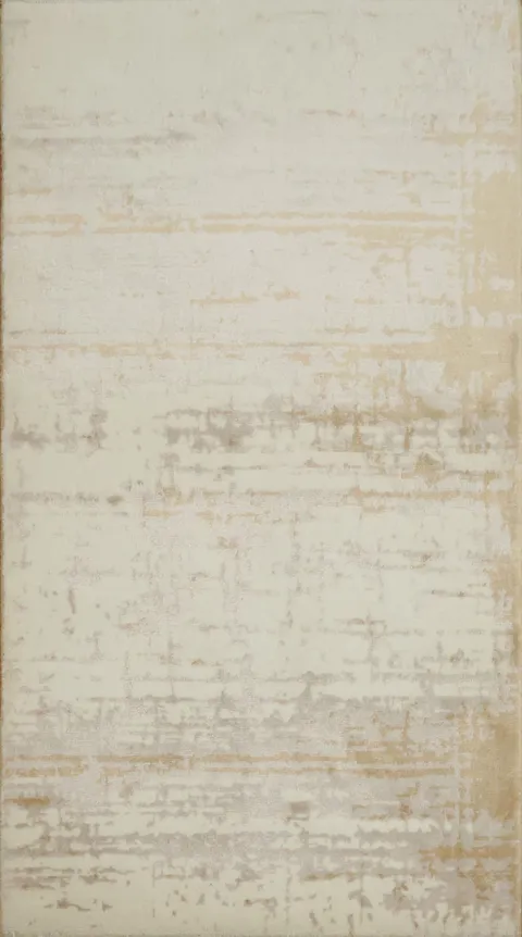 Neutral Toned Rug with Artistic Patterns for Serenity at Home