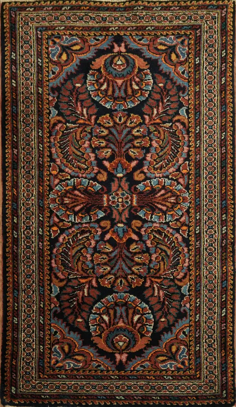 Unique Wool Floral Persian Lilian Rug 2x4