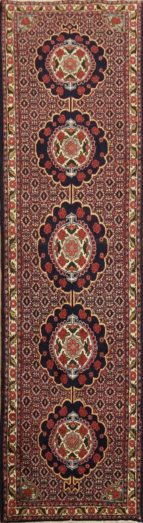 Top Quality Wool Bidjar Persian Runner Rug 2x9