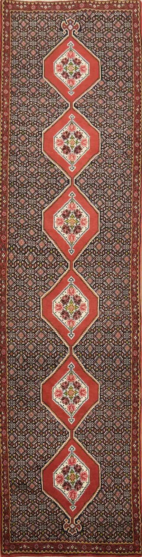 Top Quality Wool Bidjar Persian Runner Rug 3x10