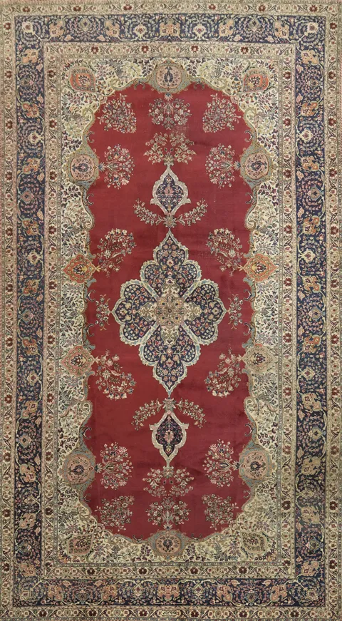 Tabriz Persian Large Rug 10x18