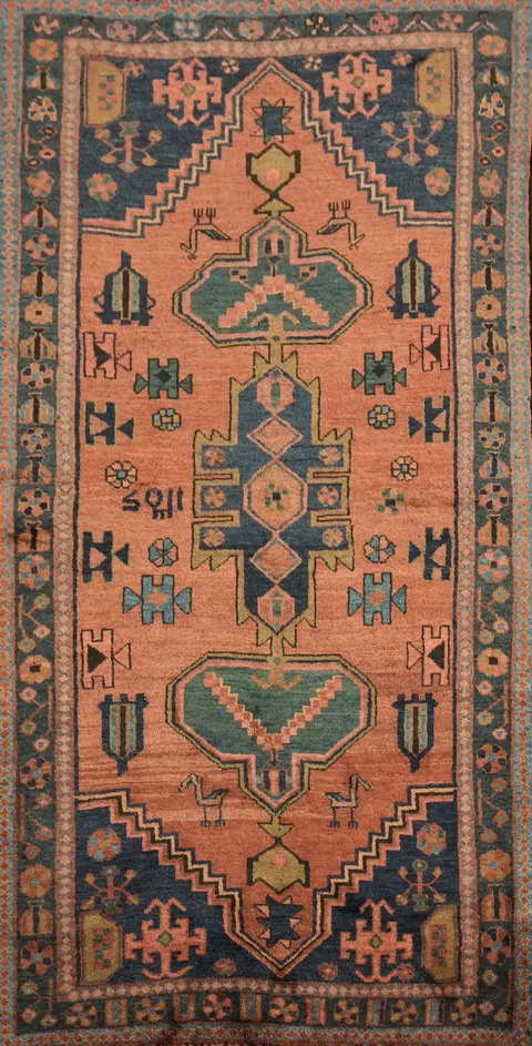 Geometric Wool Lori Persian Area Rug 5x9