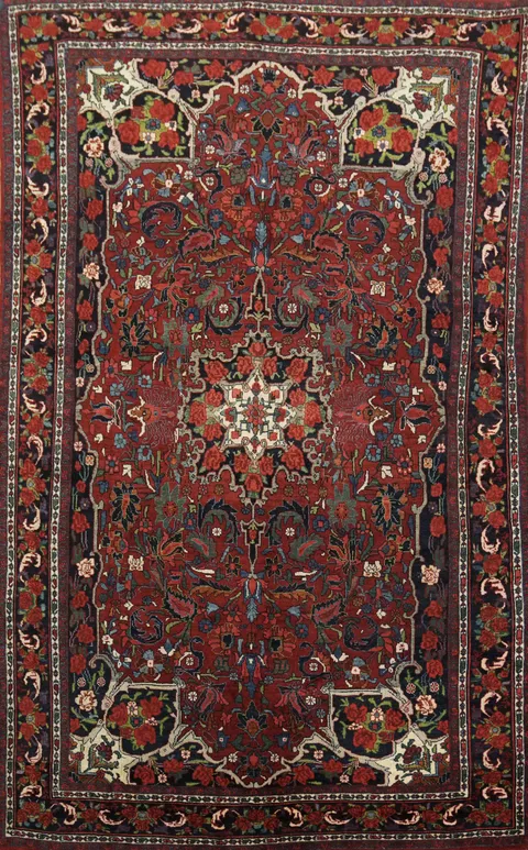 Collectible Wool Bidjar Persian Area Rug 6x10