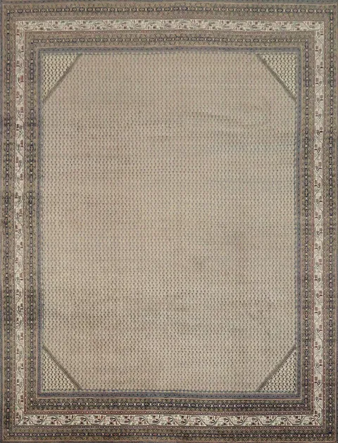 Wool Geometric Botemir Oriental Area Rug 10x13