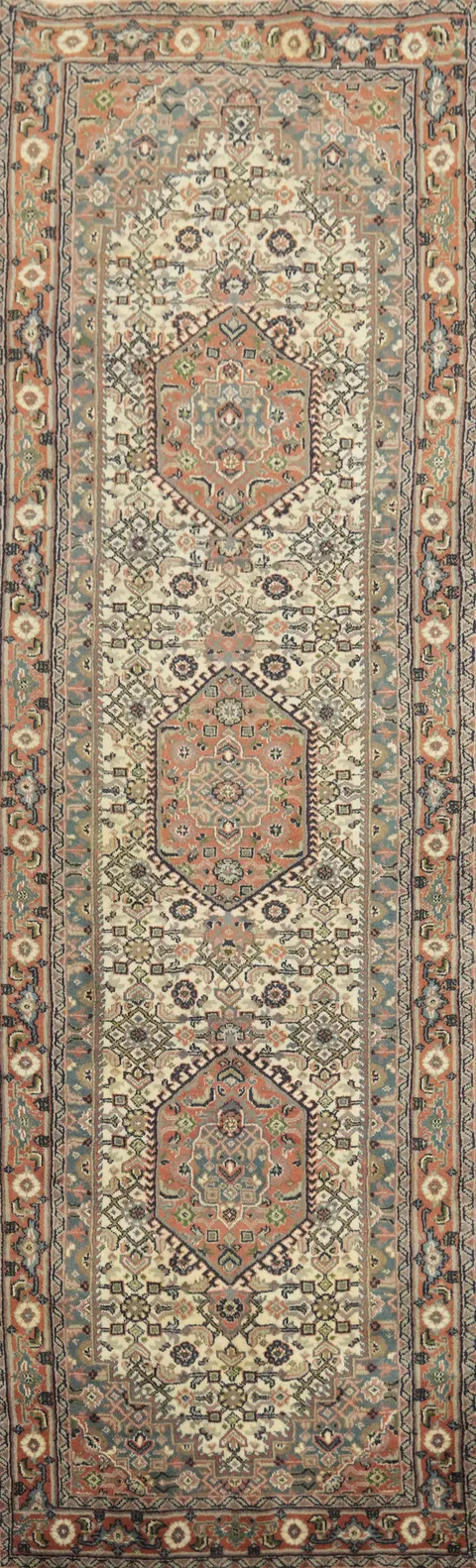 Wool Bidjar Oriental Runner Rug 3x9