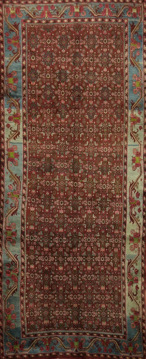 Collectible Old Wool Bidjar Persian Area Rug 5x11