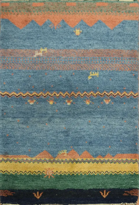 Gabbeh Persian Rug 4x6