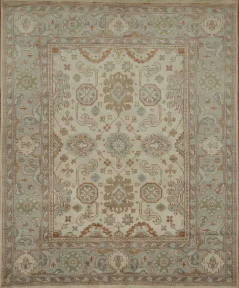 Traditional Oushak Hand Made Area Rug 8x10