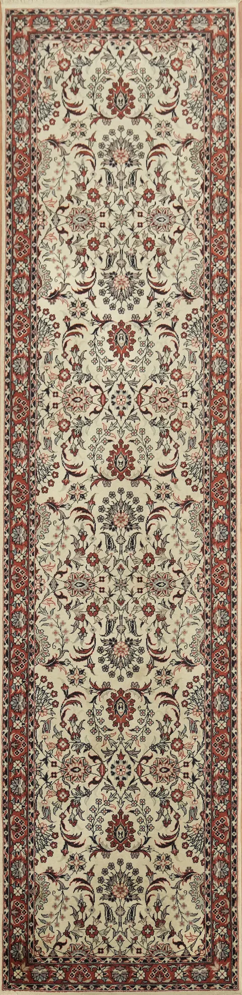 Sarouk Persian Runner Wool Rug 3x10