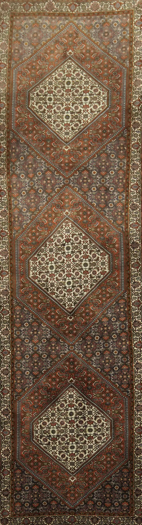 Bidjar Persian Wool Runner Rug 3x11