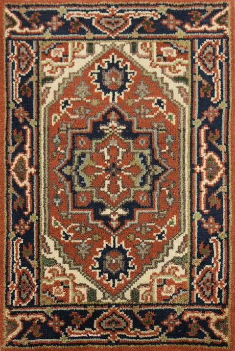 Exquisite Decorative Oriental Pattern Rug 2x3