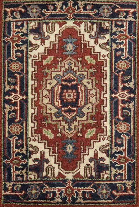 Exquisite Oriental Rug with Earth Tones 2x3