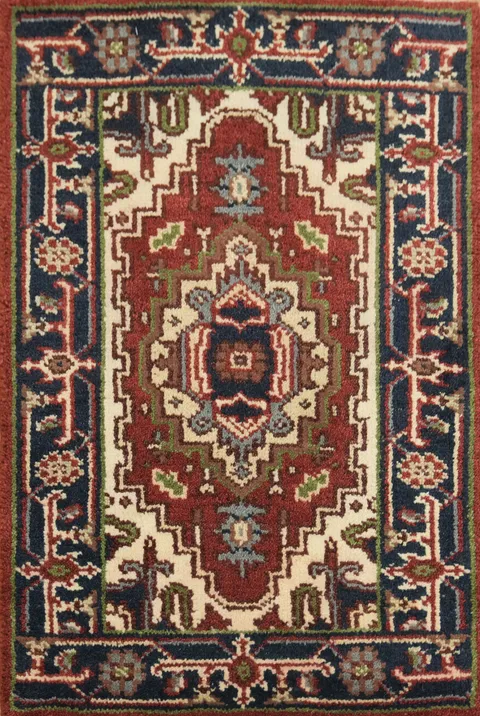 Traditional Oriental Rug with Rich Earthy Color Palette 2x3