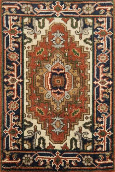 Timeless Oriental Wool Rug 2x3