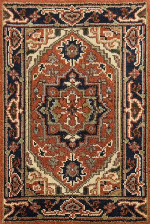 Exquisite Traditional Wool Rug 2x3