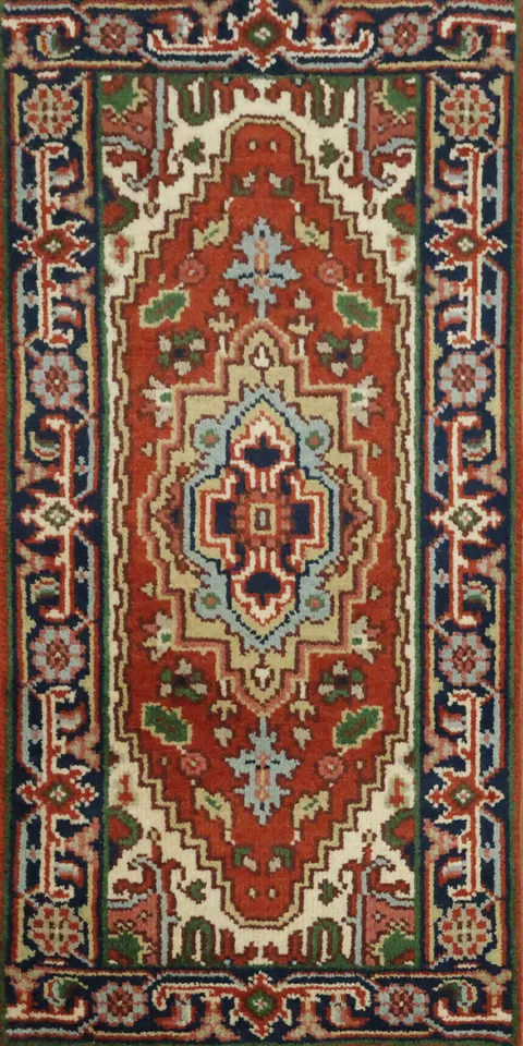 Elegant Traditional Tribal Rug 2x4