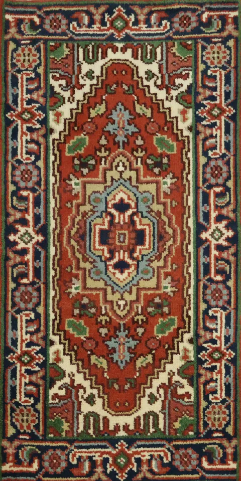 Classic Oriental Design Rug 2x4