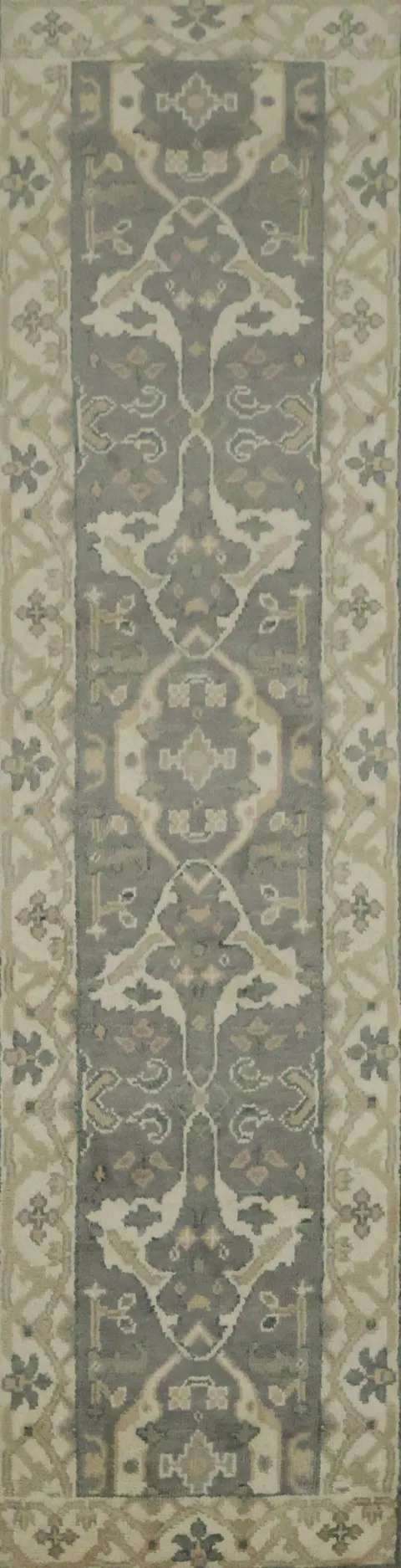 Chic Neutral Toned Runner Rug 3x10