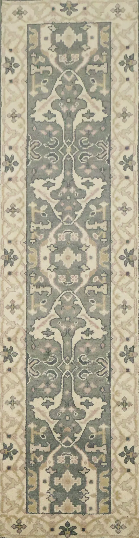 Charming Hallway Grey Runner Rug 3x10