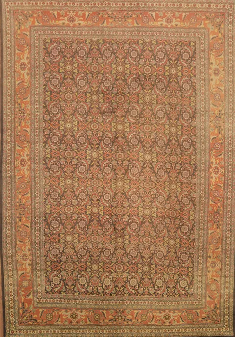 op Quality Wool Tabriz Persian Area Rug 7x10