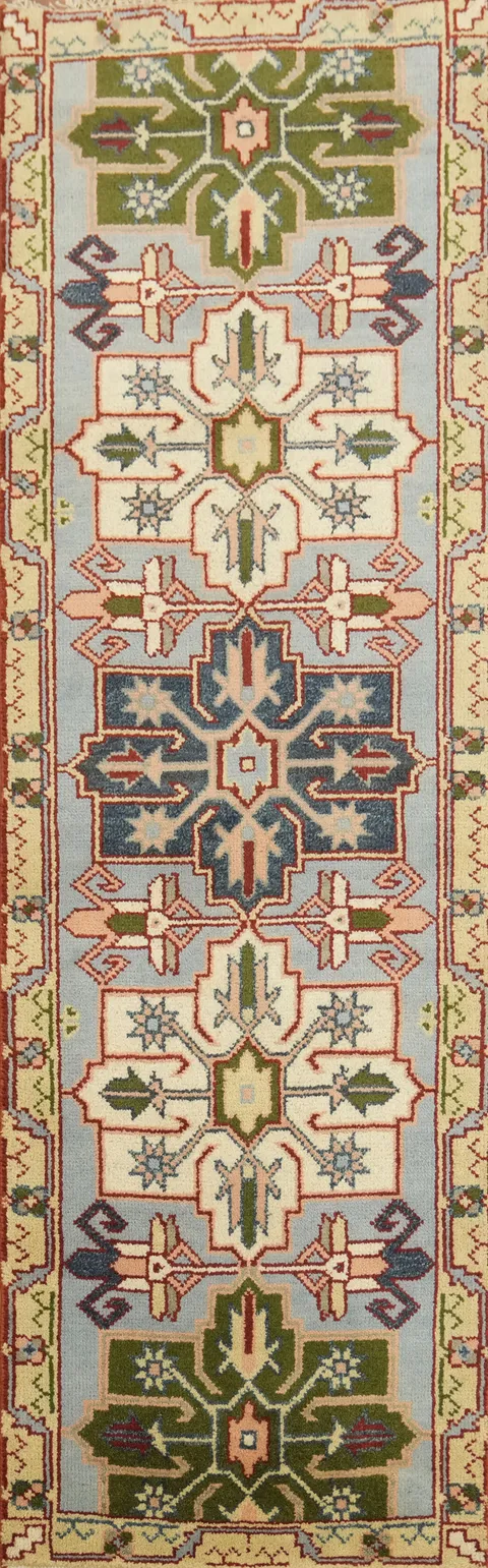 Colorful Geometric Design Runner Rug for any Hallway 8' 0'' X 2' 6''