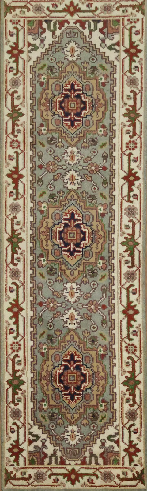 Exquisite Oriental Runner Rug 2x8