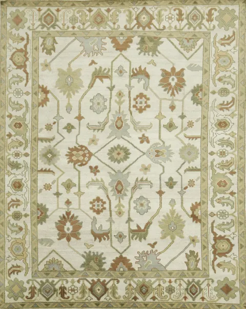 Traditional Oushak Hand Made Area Rug 8x10