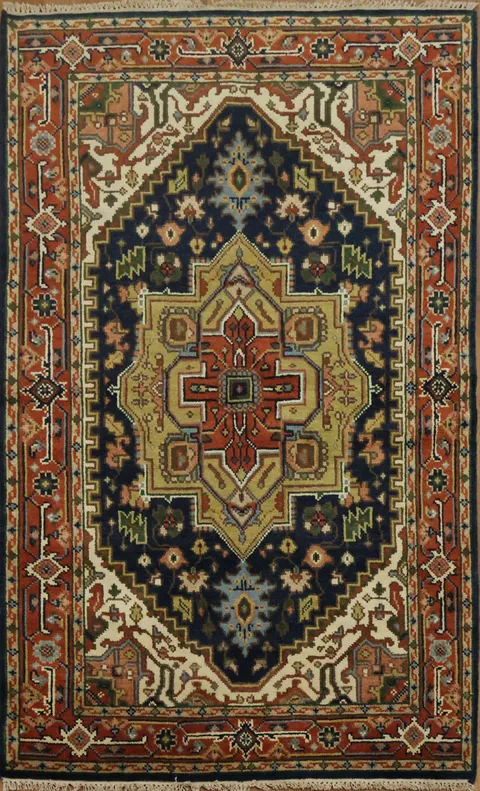 Authentic Classic Geometric Rug 5x8