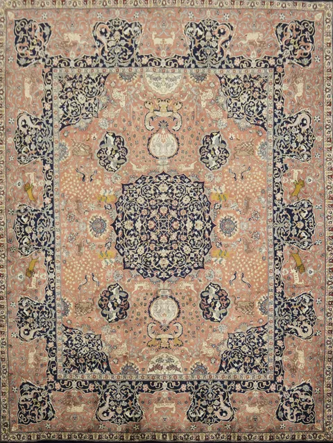 Top Quality Wool Tabriz Oriental Area Rug 6x8
